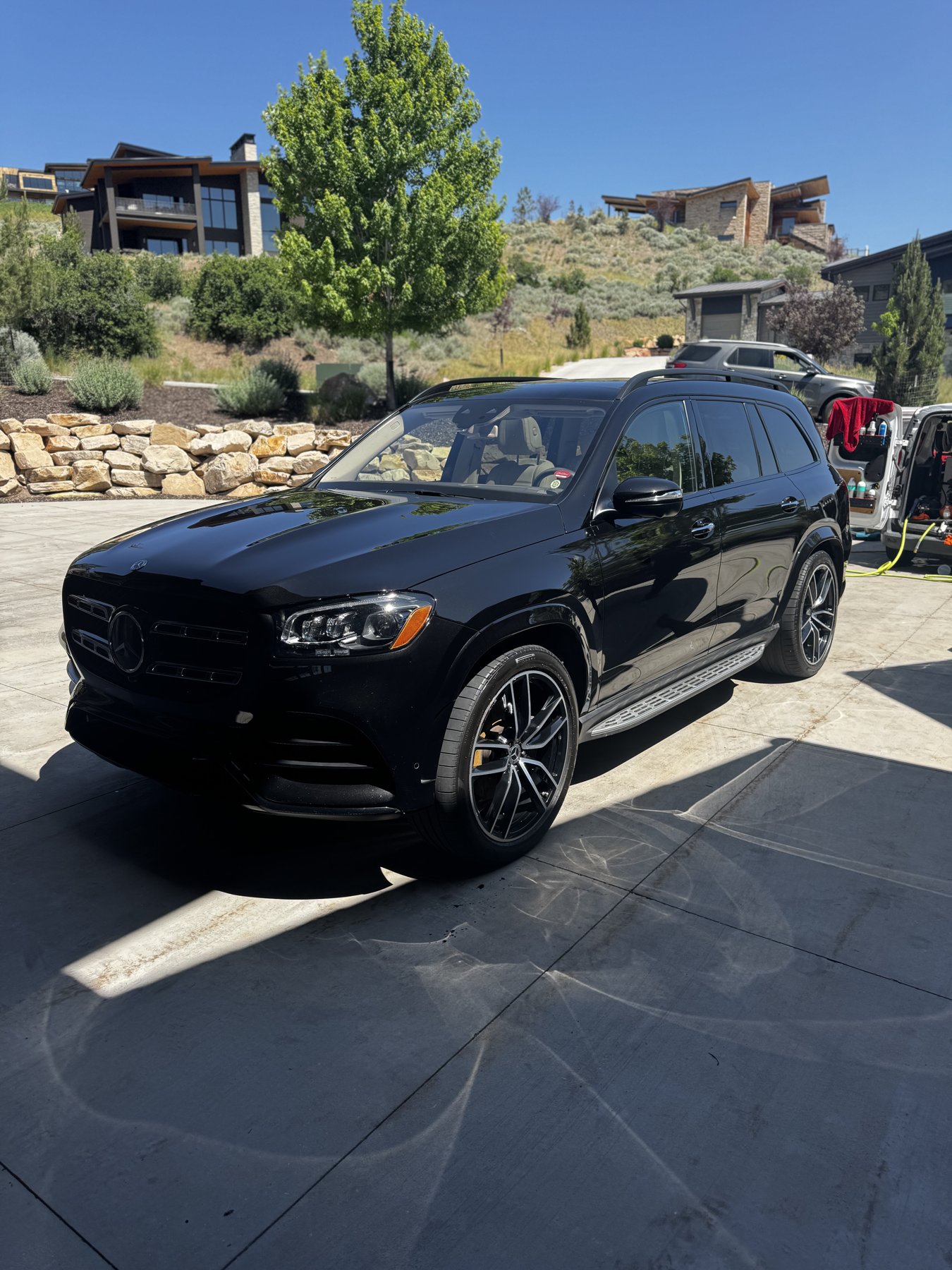 After detailing